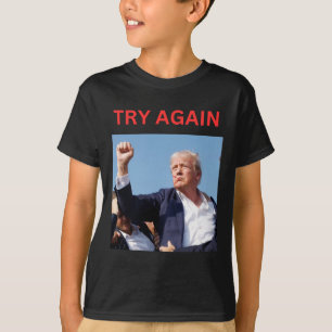 Camiseta Trump Tentar Novamente