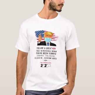 Camiseta Trump Toilet Paper Feliz Dia Mãe_S 2020 Você Está
