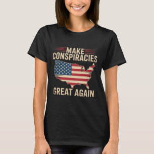 Camiseta Trump Torna As Conspirações Excelente Novamente 5
