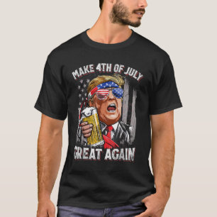 Camiseta Trump Torna o Excelente de 4 de julho novamente Be
