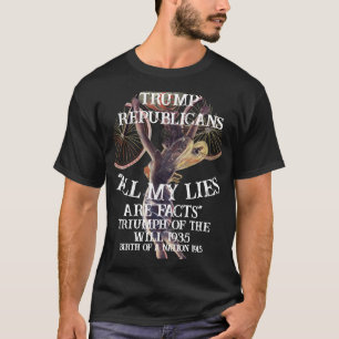 Camiseta Trump Triunfo da Vontade 1935 Nascimento de uma Na