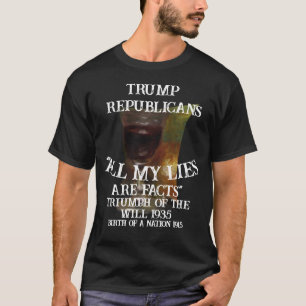 Camiseta Trump Triunfo da Vontade 1935 Nascimento Nação 191