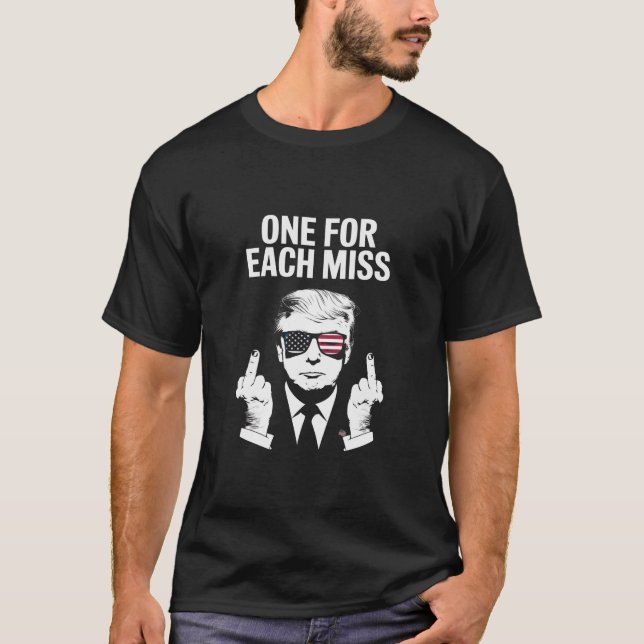 Camiseta Trump Um Para Cada Senhorita (Frente)