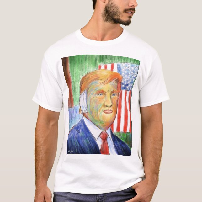 Camiseta Trump Van Gogh T-Shirt (Frente)