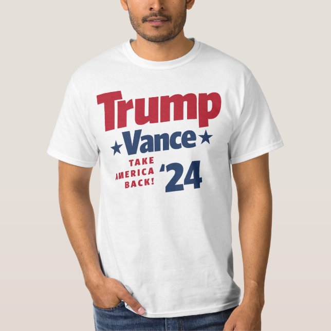 Camiseta Trump Vance 2024 (Frente)
