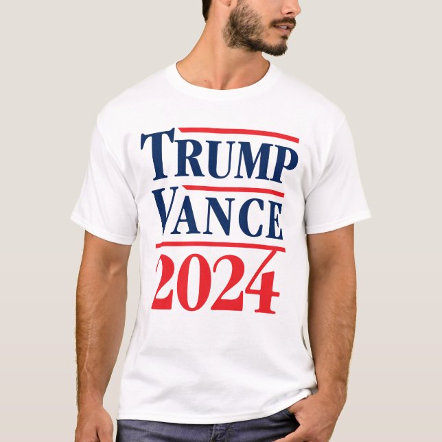 Camiseta Trump Vance 2024 (Frente)