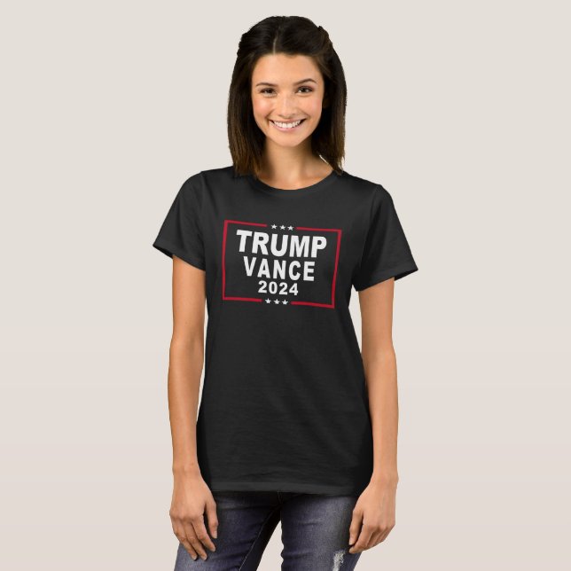 Camiseta Trump Vance 2024 (Frente Completa)