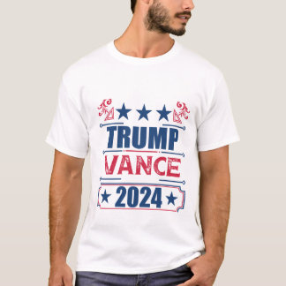 Camiseta Trump Vance 2024 Basic Men