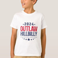 Trump Vance 2024 Fora da Lei Hillbilly Bandeira do