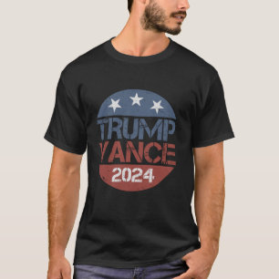 Camiseta Trump Vance 2024 Para Presidente VP/Pat Eleitoral 