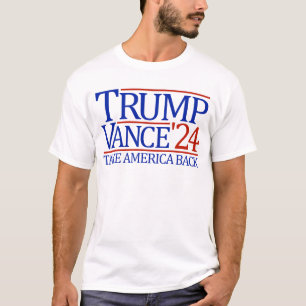 Camiseta Trump Vance 24 Take America Back 2024 Trump Vance