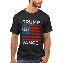 Trump Vance 24 TShirt, Trump 2024 Eleição