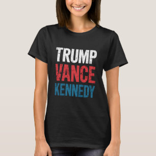Camiseta Trump Vance Kennedy 2024 Eleição
