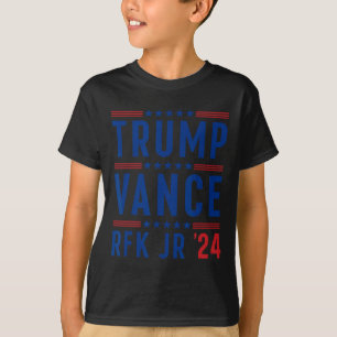 Camiseta Trump Vance Kennedy Presidente Eleição Republicano