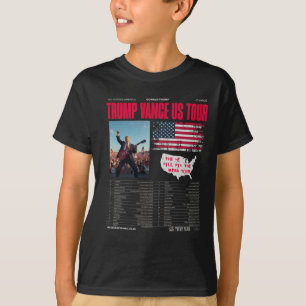 Camiseta Trump Vance Us Tour