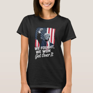 Camiseta Trump Venceu Supere isso Vitória de Trump 47º Pres