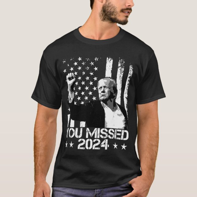 Camiseta Trump Você Perdeu O Engraçado Trump 2024 (Frente)