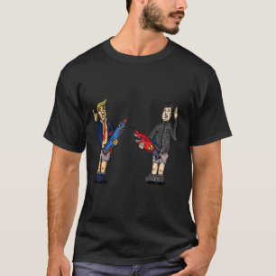 Camiseta Trump Vs. Kim Jong-un 2020 Qual é o Foguete Maior