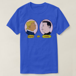Camiseta Trump vs Musk Beavis e Butthead Parody Elon
