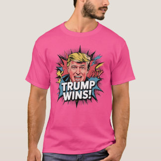 Camiseta Trump Wins