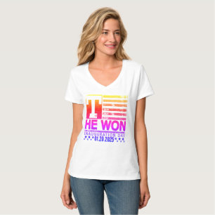 Camiseta Trump Won 2024