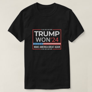 Camiseta Trump Won Novamente 2024