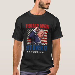 Camiseta Trump Won supera isso 2024 Donald Trump 47th Presi
