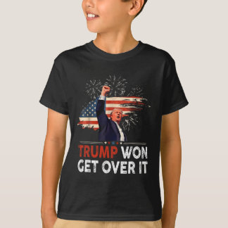 Camiseta Trump Won supera isso 2024 Donald Trump Won 2024