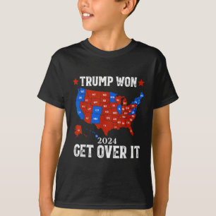 Camiseta Trump Won supera isso 2024 Eleição 47º Presidente