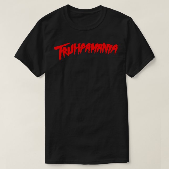 Camiseta Trumpamania (Frente do Design)