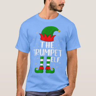 Camiseta Trumpet Music Lover Xmas Lighting The Trumpet Elf