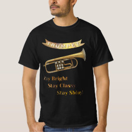 Camiseta Trumpet Player Funny Humor Musical Instrument