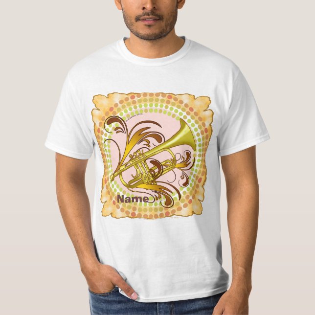 Camiseta Trumpet Rhythm  (Frente)