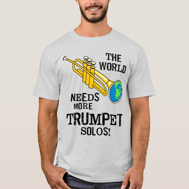 Camiseta Trumpet Solos (Frente)