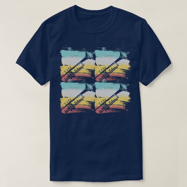 Camiseta Trumpet Vintage (Frente do Design)