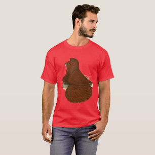 Camiseta Trumpeter Pigeon Vermelho