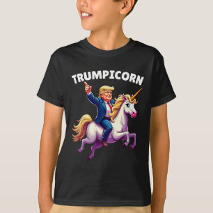 Camiseta Trumpicórnio Engraçado Donald Trump Unicórnio Pres