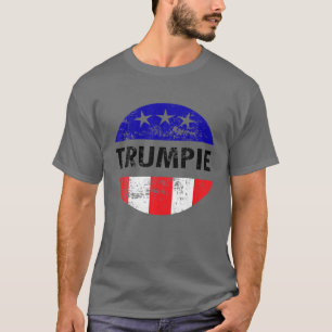 Camiseta Trumpie Vintage Anti Biden Distressed Rally Wear T