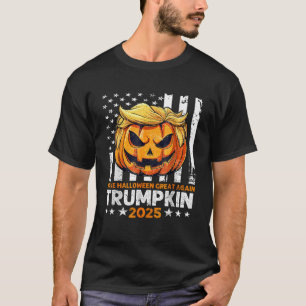 Camiseta Trumpkin 2025 USA Torna O Excelente De Halloween N