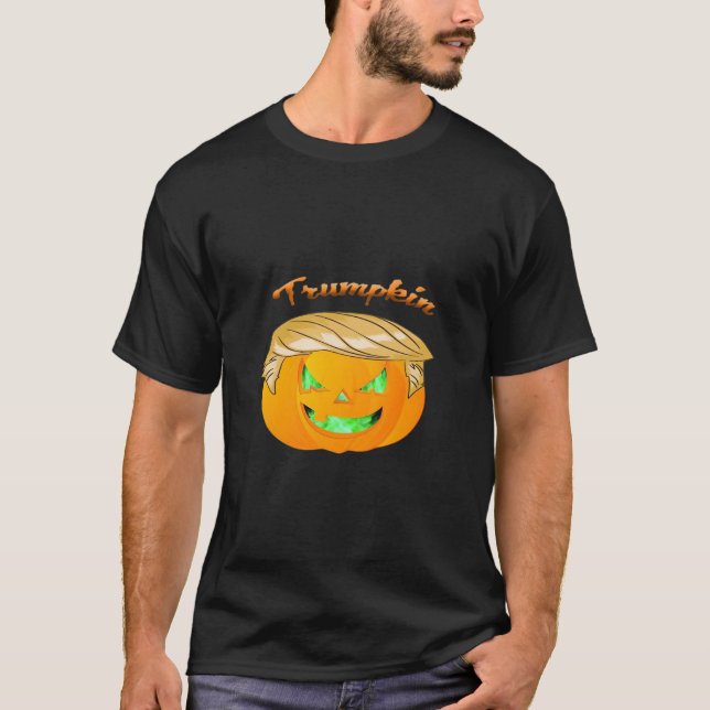 Camiseta Trumpkin Clássico - Lama num Chapéu MAGA (Frente)