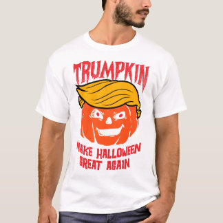 Camiseta Trumpkin - Funny Trump Halloween Pumpkin Design