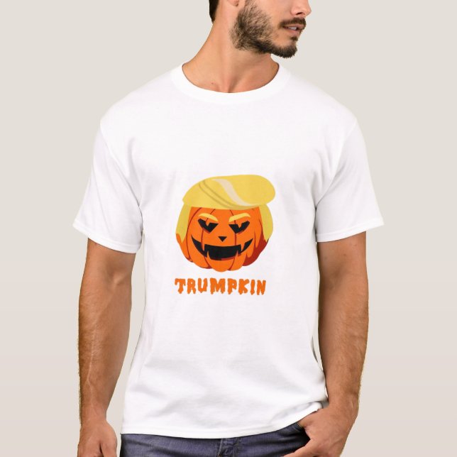 Camiseta Trumpkin Halloween (Frente)
