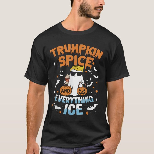 Camiseta Trumpkin Sce And Everything Ice Fall Autumn Hallow (Frente)