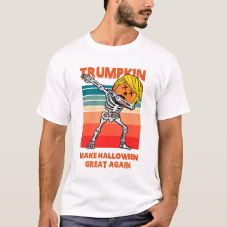 Camiseta Trumpkin Tornar Excelente de Halloween novamente 3