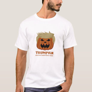 Camiseta Trumpkin - Torne O Halloweens Excelente Novamente