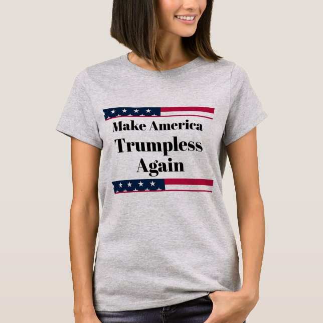 Camiseta Trumpless T-Shirt (Frente)