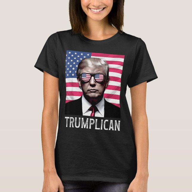 Camiseta Trumplican Funny Quote Saying Phrase  (Frente)