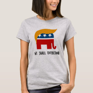 Camiseta Trumplican - nós devemos Overcomb