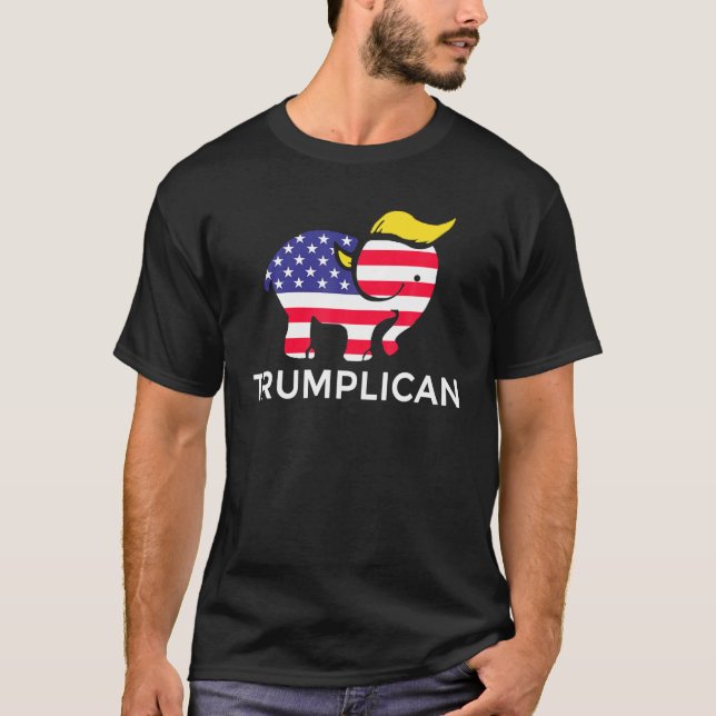 Camiseta Trumplican T Shirt (Frente)