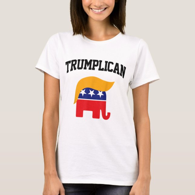 Camiseta Trumplican Trump Support (Frente)